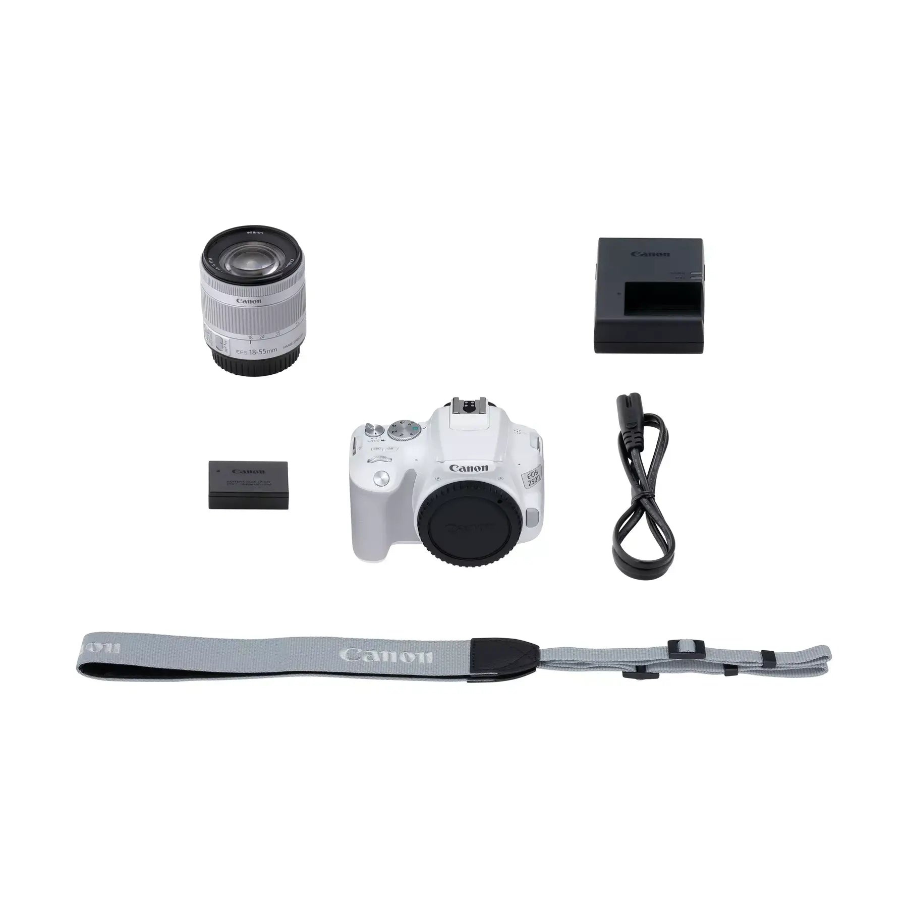 Canon EOS 250D Digital SLR Camera with 18-55mm IS STM Lens