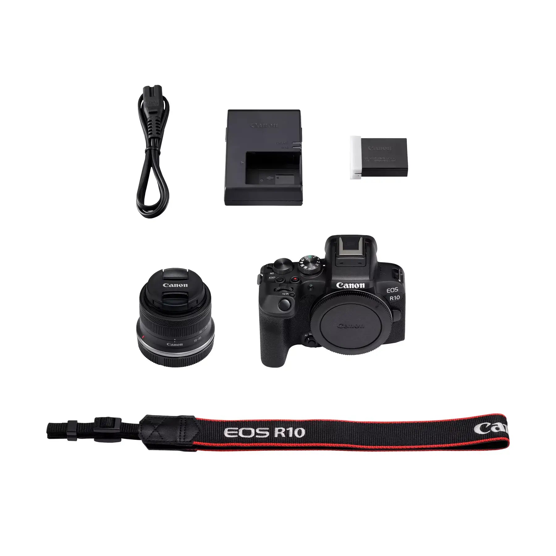 Canon EOS R10 Mirrorless Camera + RF-S 18-45mm lens Kit