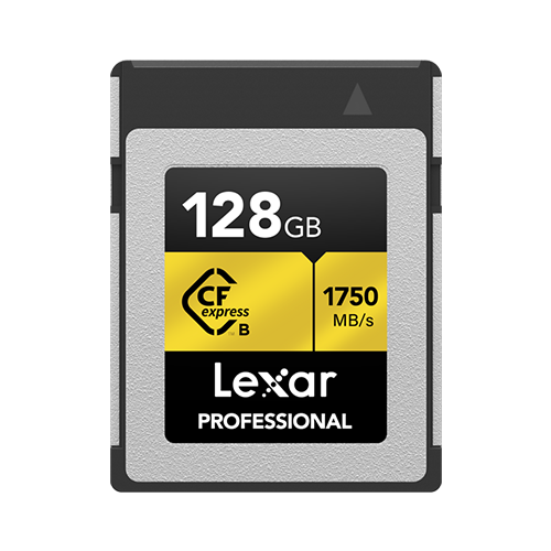 Lexar 128G CFexpress PRO Type B Gold series 1750MB/s Memory Card