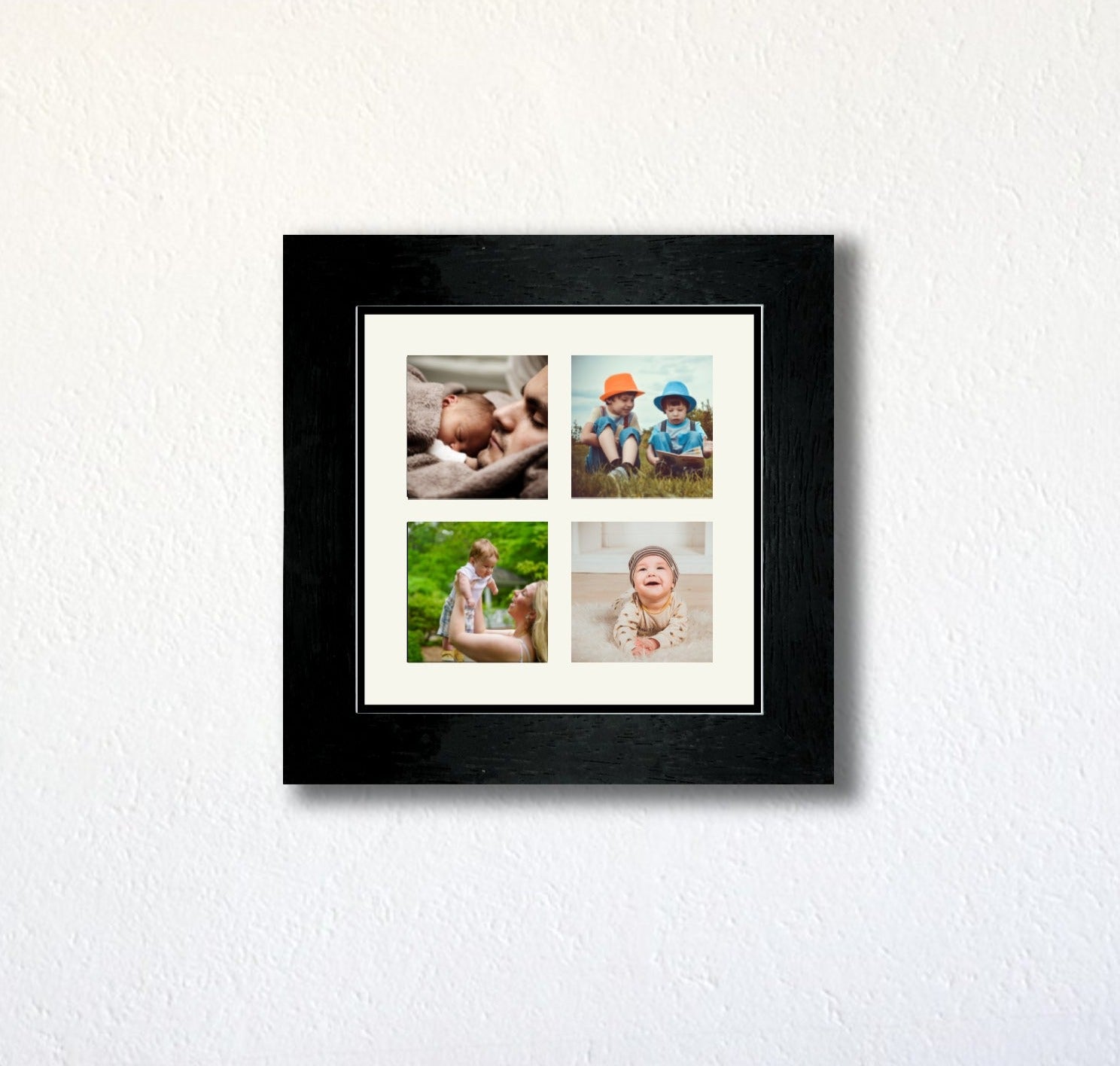 Cheltenham 4 Aperture Solid Wood Photo Frame - AB11