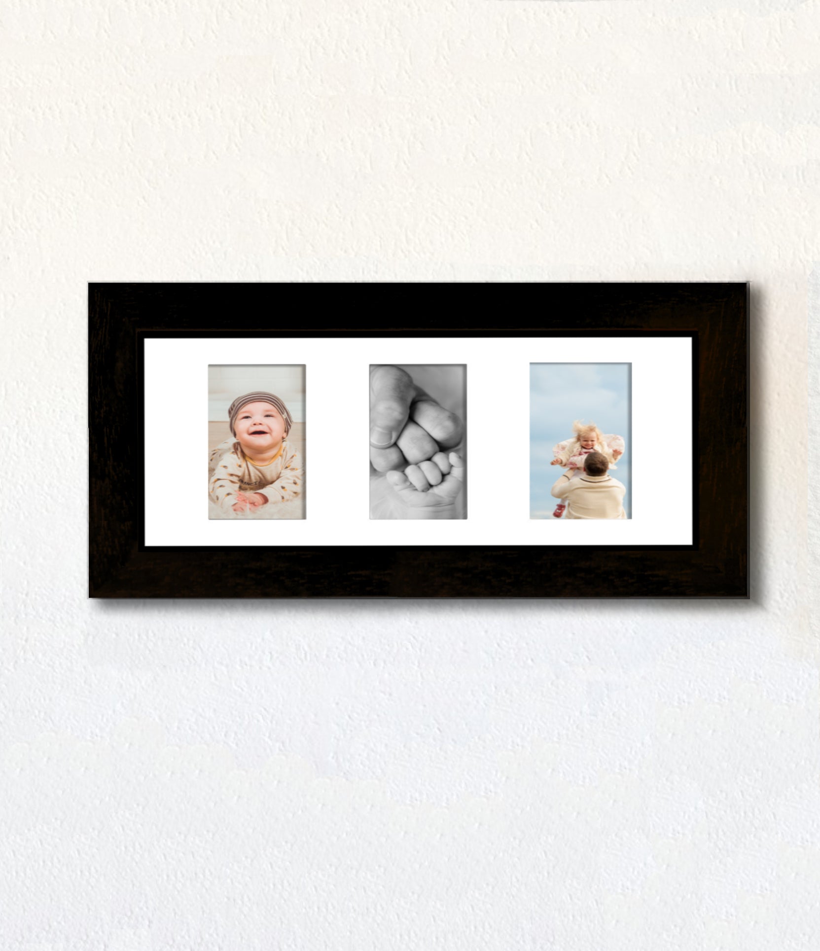 Cheltenham 3 Aperture Solid Wood Photo Frame AB3