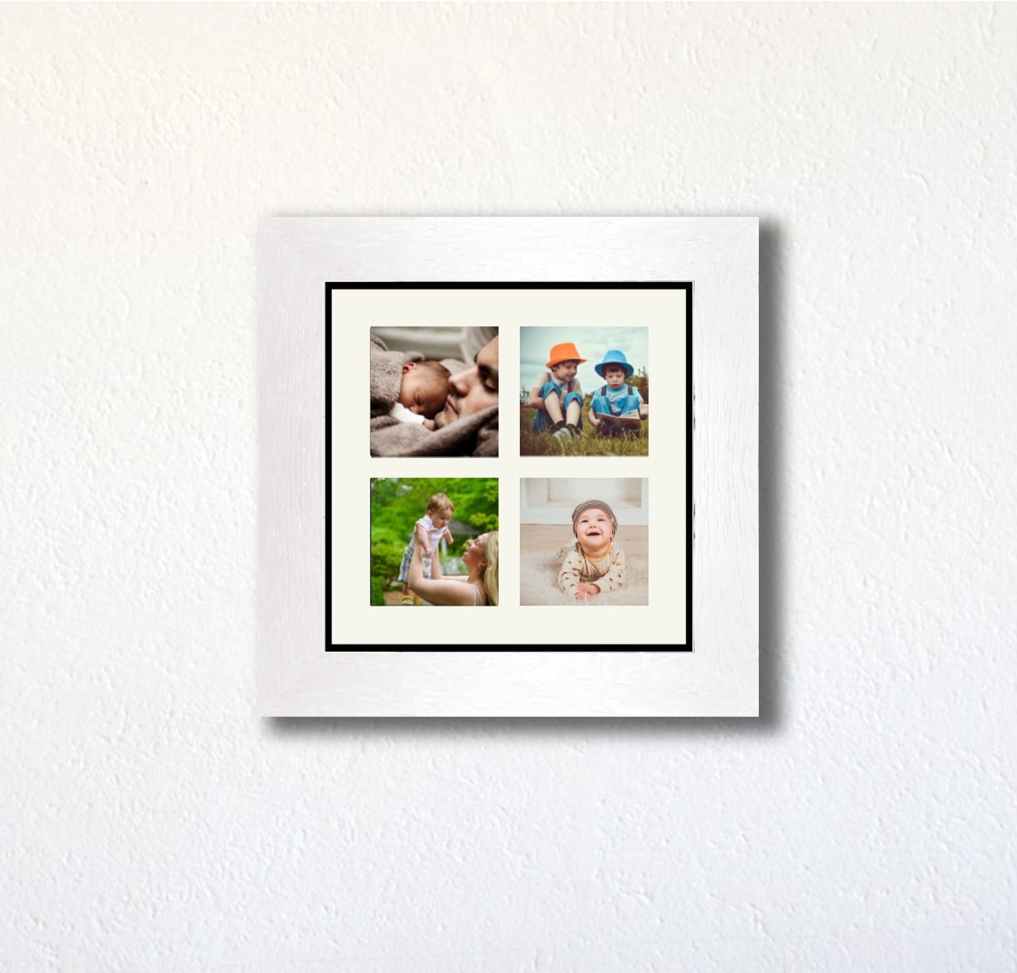 Cheltenham 4 Aperture Solid Wood Photo Frame - AB11