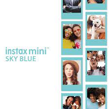 Fujifilm Instax Mini Film - Sky Blue (10 shots)