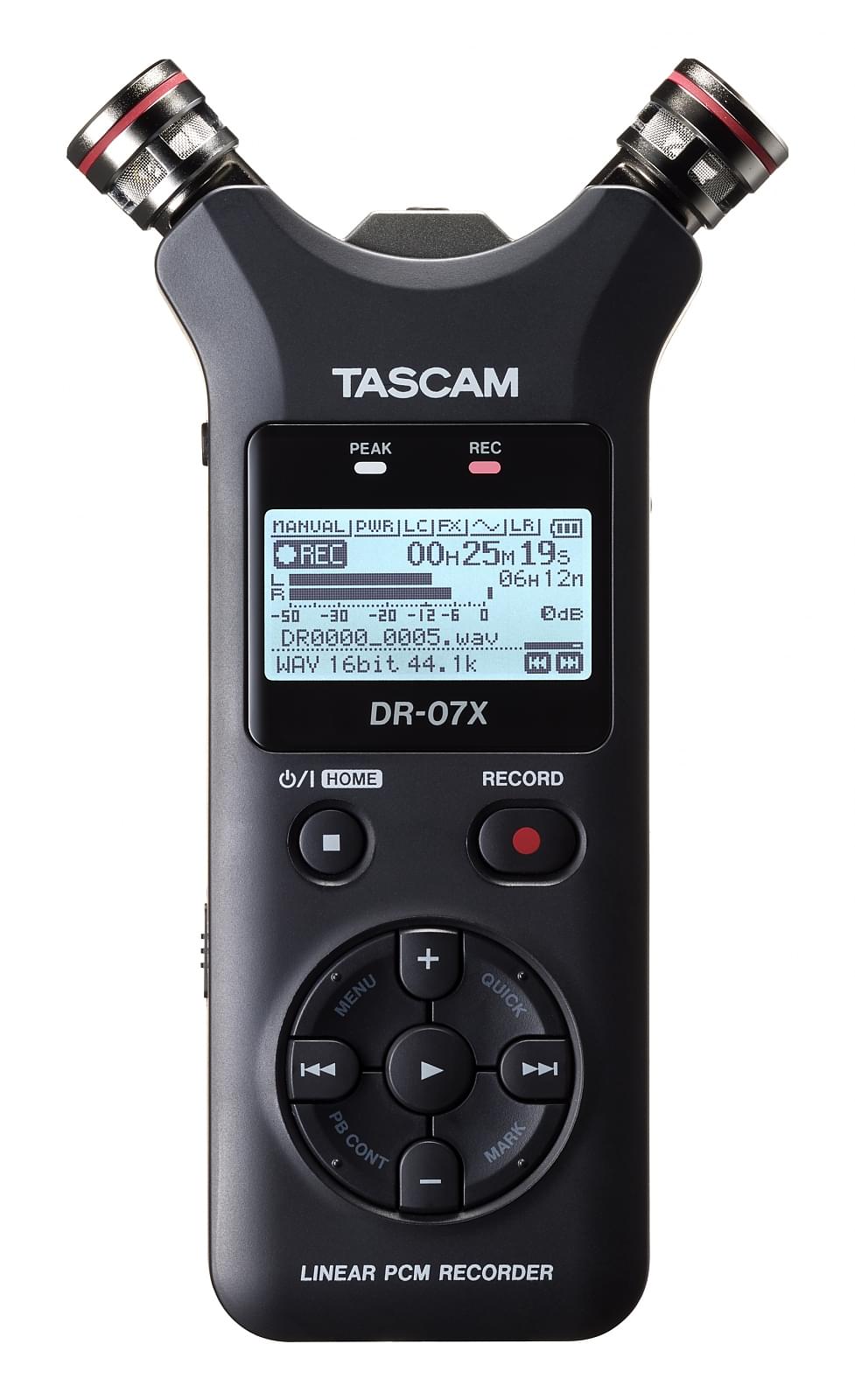 Tascam DR-07X Digital Handheld Stereo Recorder
