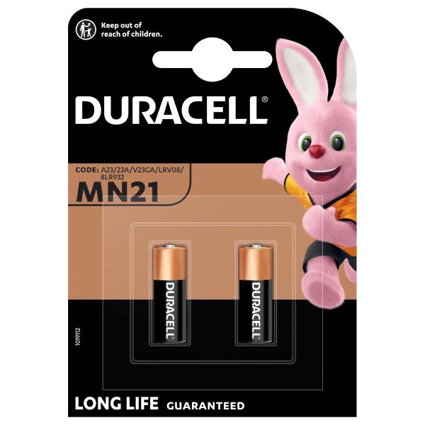 Duracell MN21/A23/23A/LRV08/V230A 12V Garage Door battery
