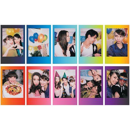 Fujifilm Instax Mini Film - Rainbow (10 shots)