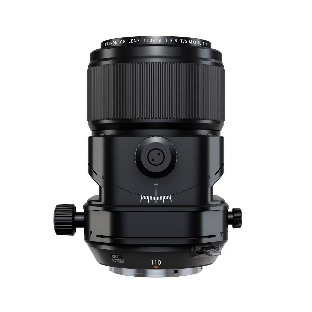 Fujifilm GF 110mm F5.6 T/S Tilt Shift Macro Lens product photo top