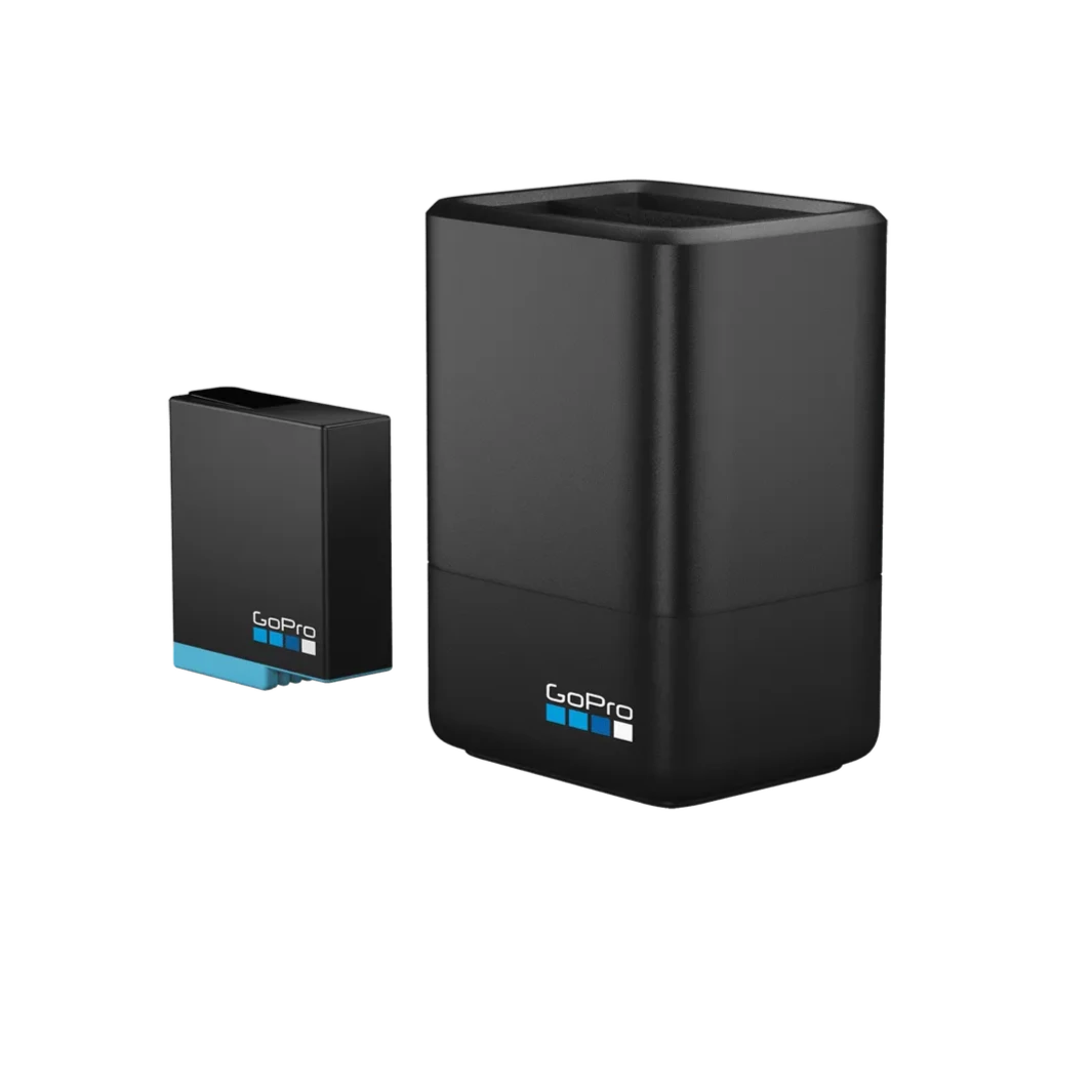 Product photo of the dual battery charger