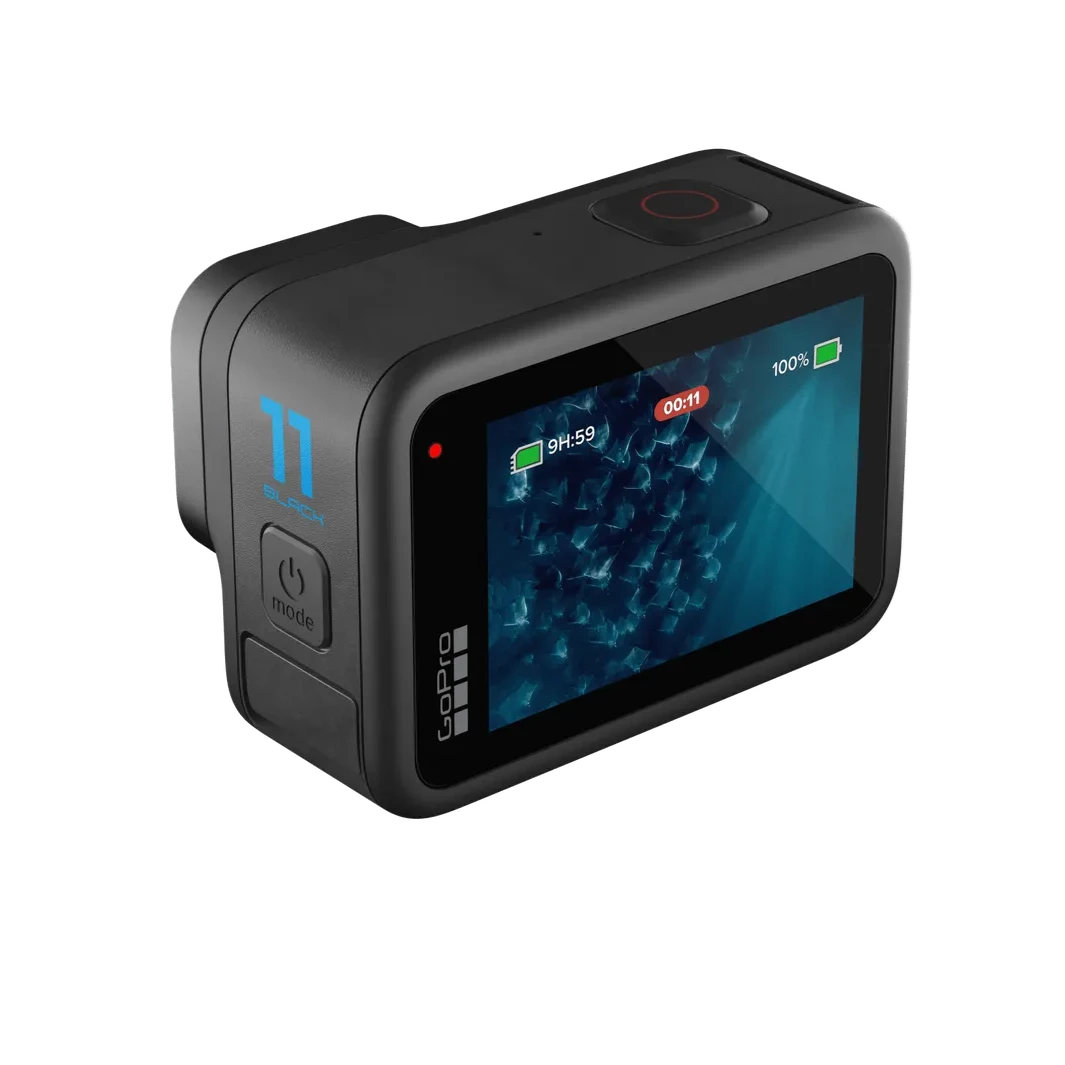 Product shot - Rear view of the camera