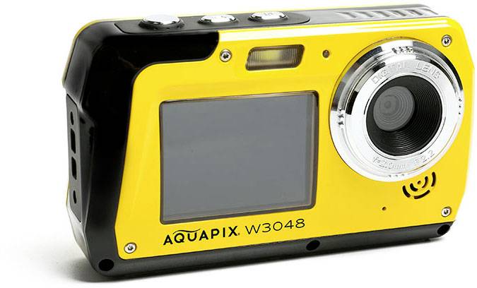 Easypix Aquapix W3048 Waterproof Digital Camera - Yellow