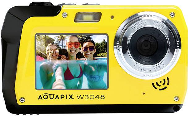 Easypix Aquapix W3048 Waterproof Digital Camera - Yellow