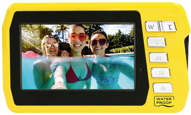 Easypix Aquapix W3048 Waterproof Digital Camera - Yellow