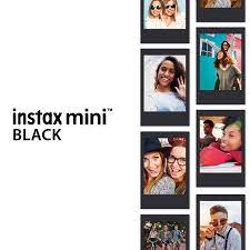 Fujifilm Instax Mini Film - Black (10 shots)
