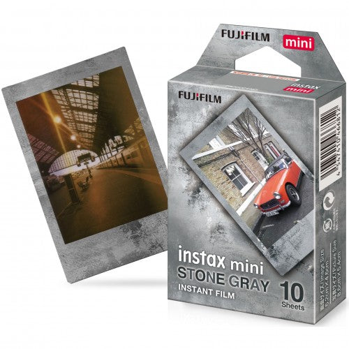 Fujifilm Instax Mini Film - Stone Grey (10 shots)