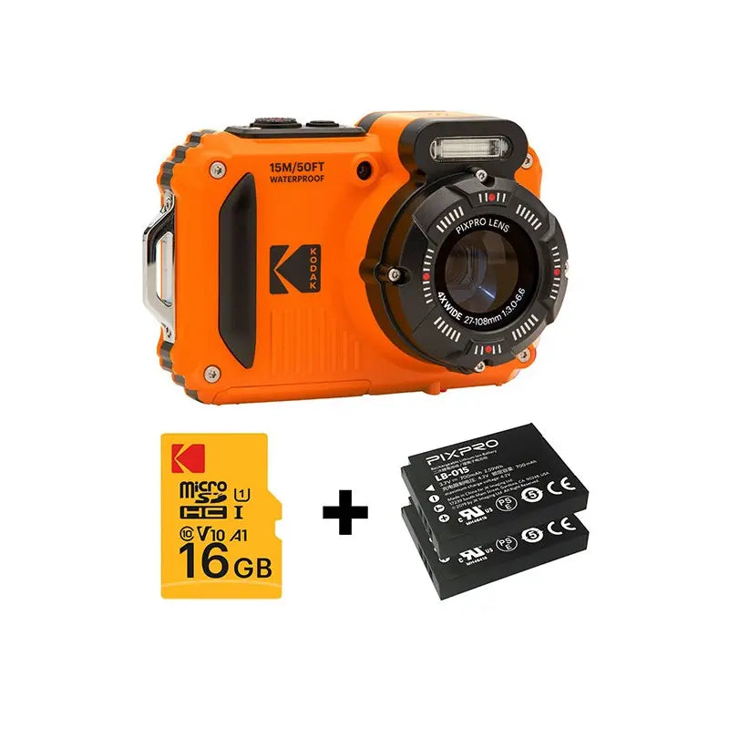 Kodak Pixpro WPZ2 - Orange Kit