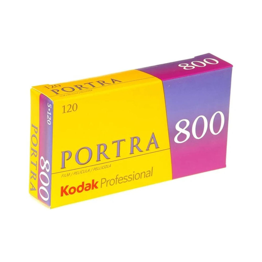 Kodak Portra 800 Colour Negative 120 Film - (5 pack)