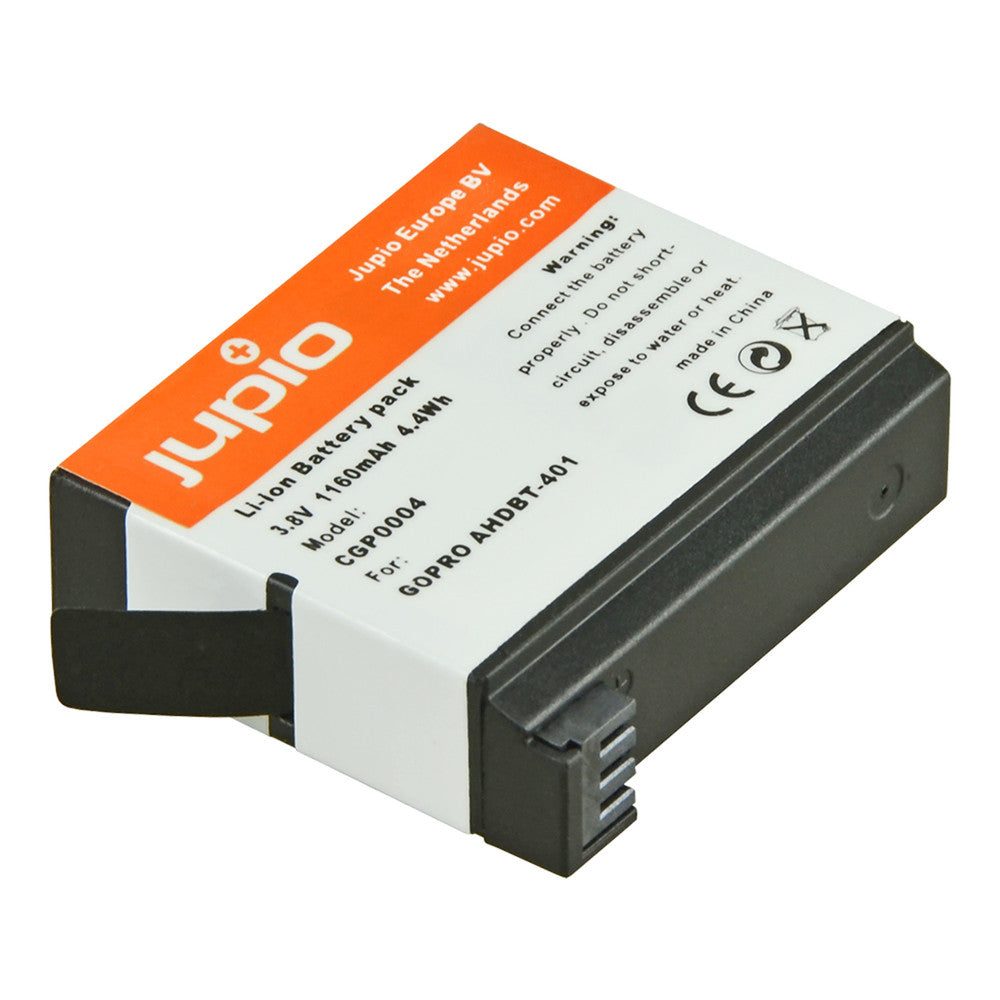 Jupio AHDBT-401 1160mAh Replacement Camera Battery for GoPro HERO4