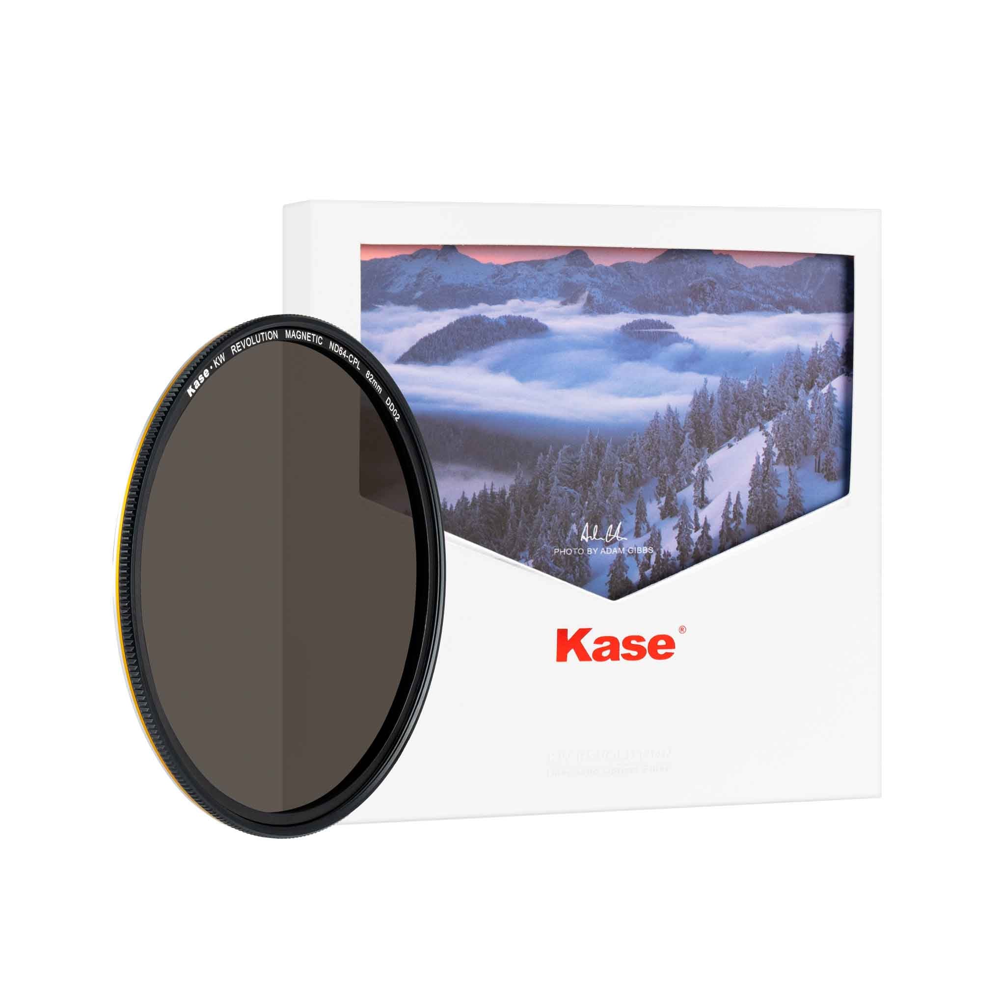 Kase Revolution Magnetic ND64-CPL + Adaptor 82mm