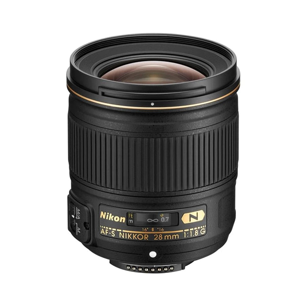 Refurbished Nikon AF-S 28mm F1.8 G Wide Angle Lens