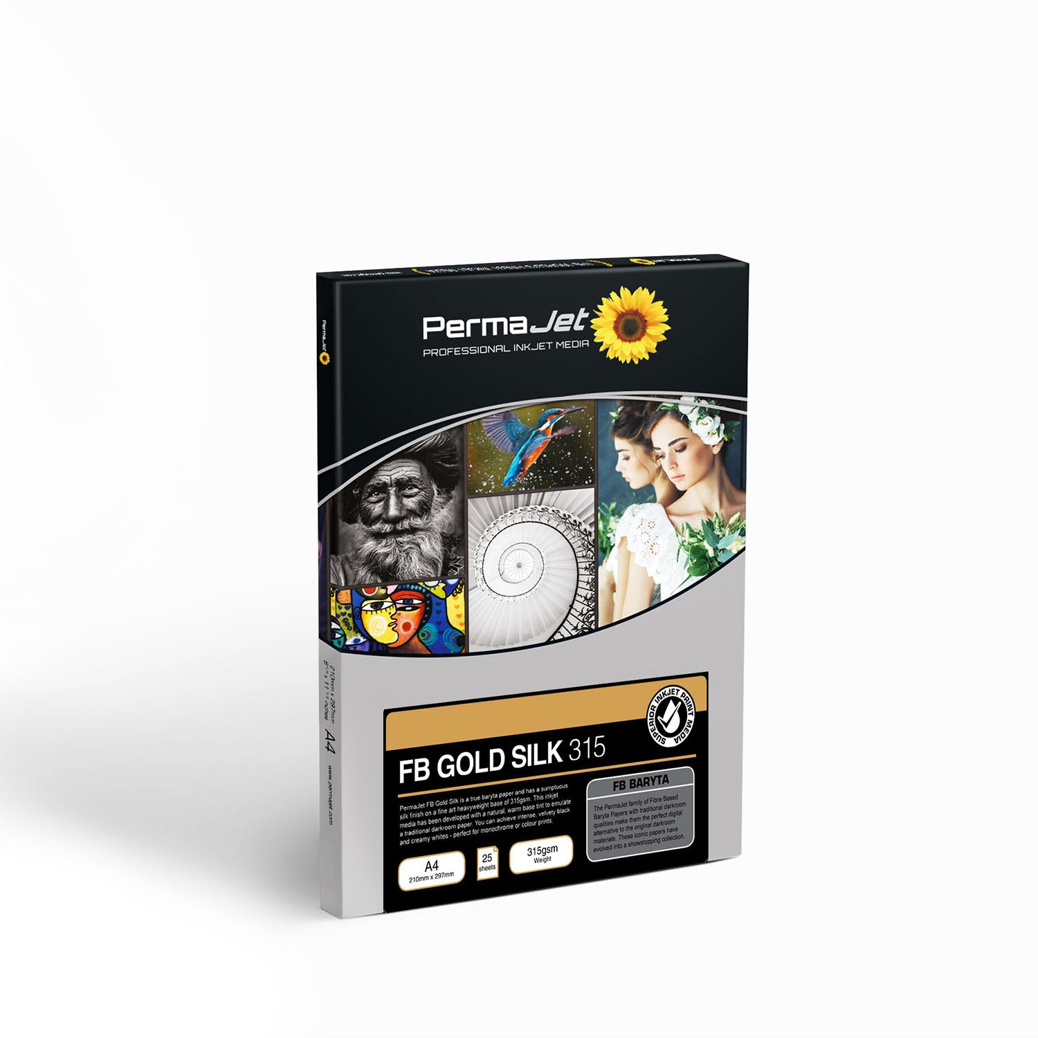 PermaJet FB Gold Silk 315 - A4 Photo Paper 25 sheets