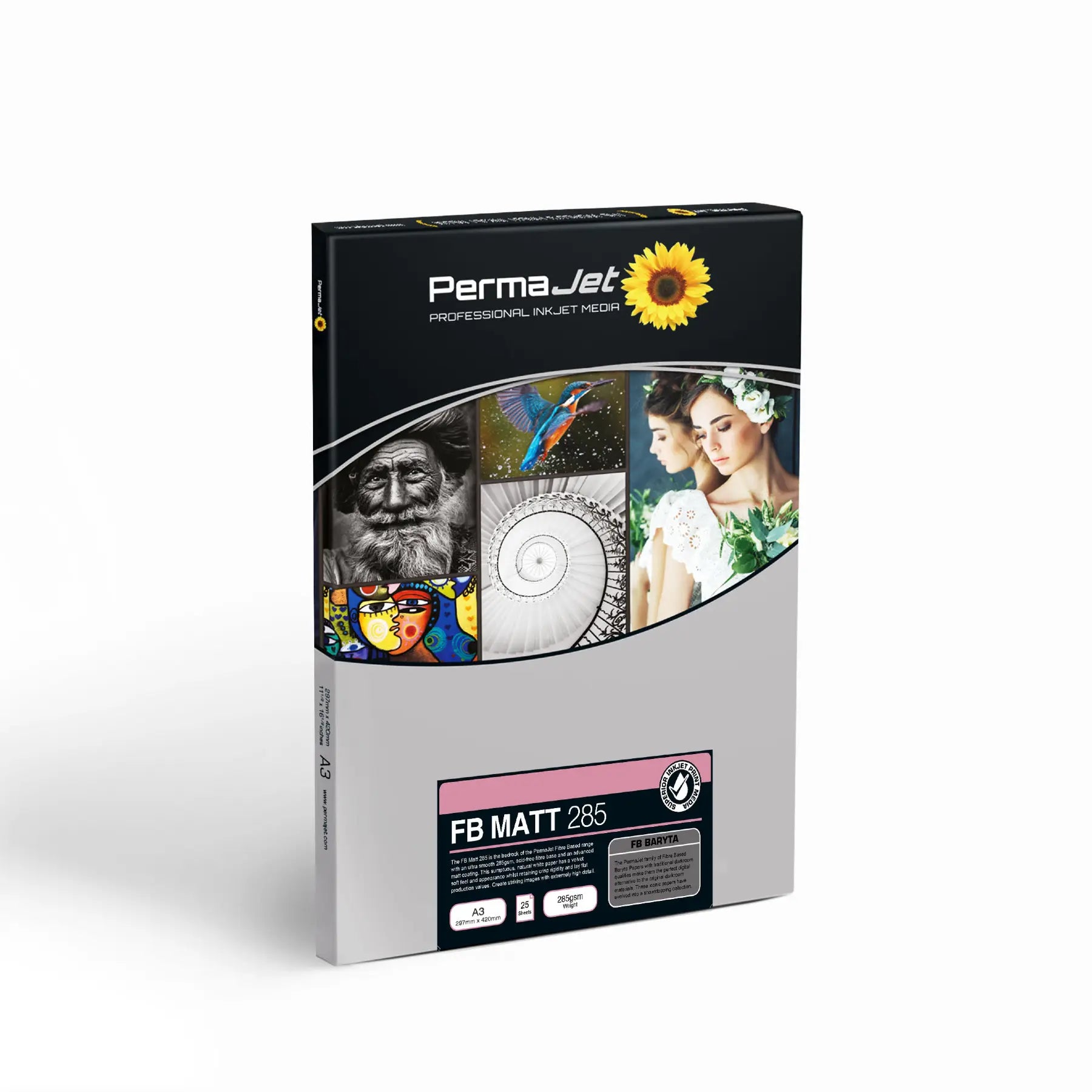 PermaJet FB Matt 285 - A3 Photo Paper (25 Sheets)
