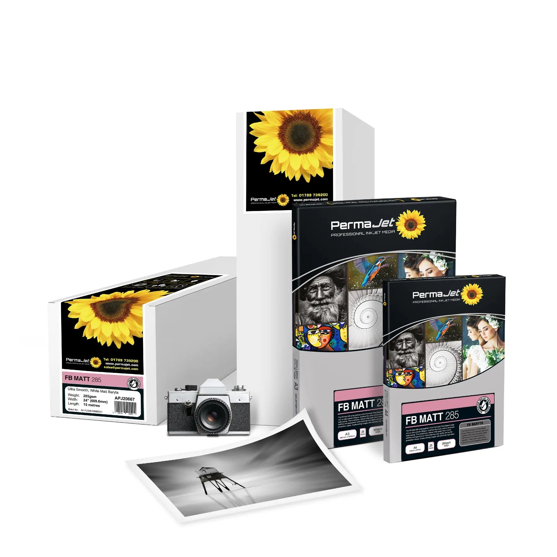 PermaJet FB Matt 285 - A3 Photo Paper (25 Sheets)