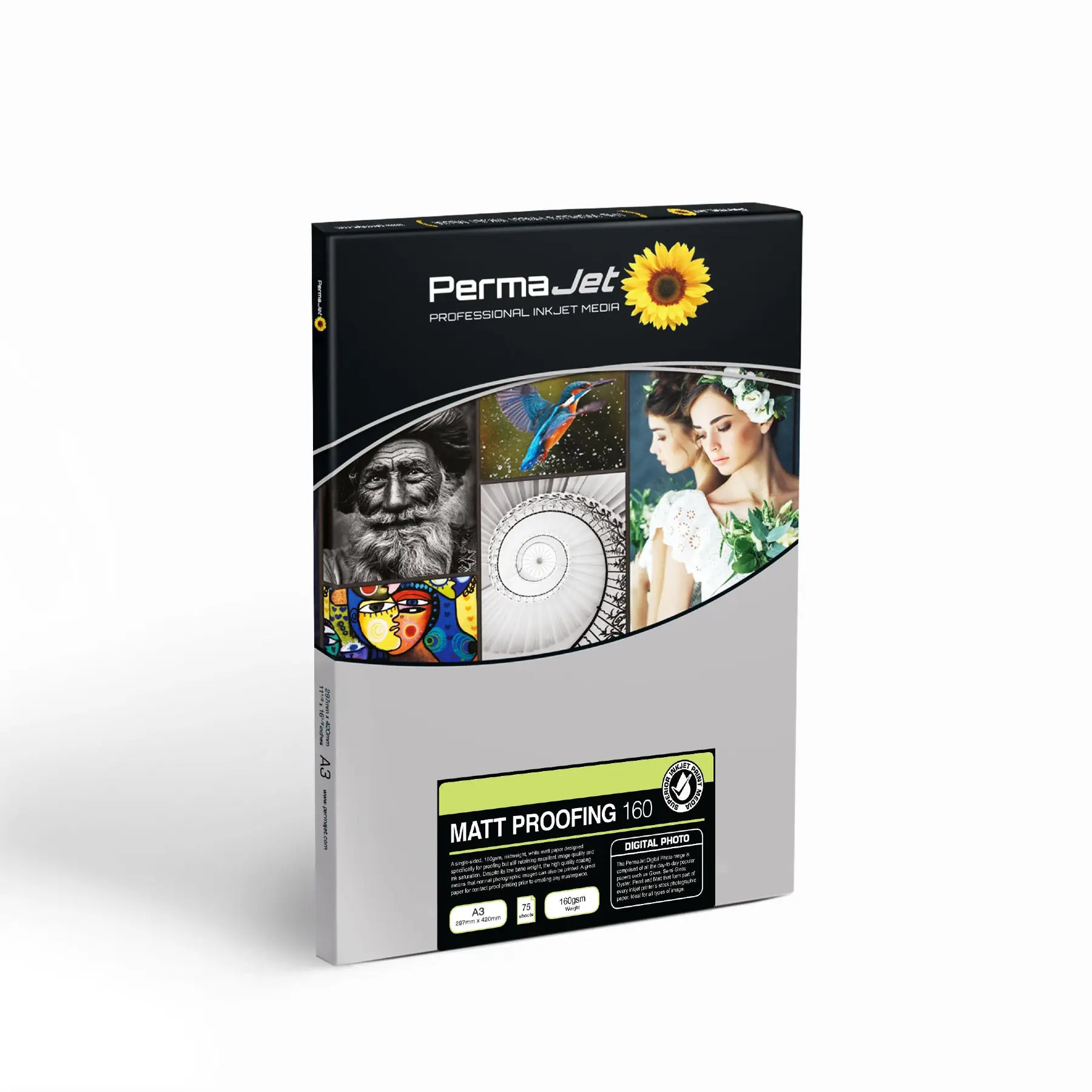 PermaJet Matt Proofing 160 - A3 Photo Paper (75 Sheets)