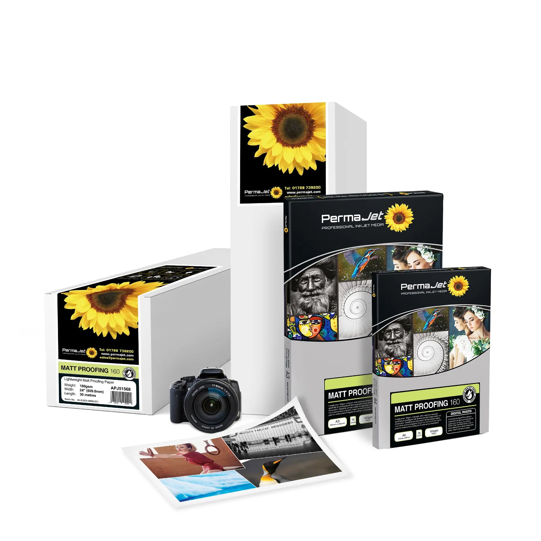 PermaJet Matt Proofing 160 - A3 Photo Paper (75 Sheets)