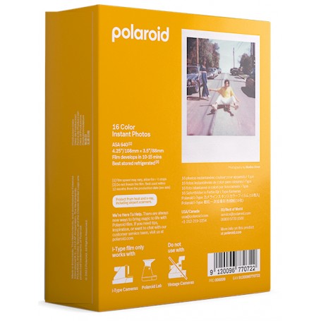 Polaroid I-Type COLOUR Film TWIN PACK - 16 shots