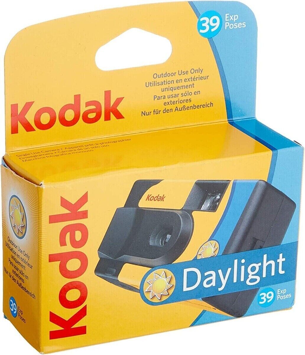 Kodak Daylight Single Use Camera - 39 exposures (2 camera pack)