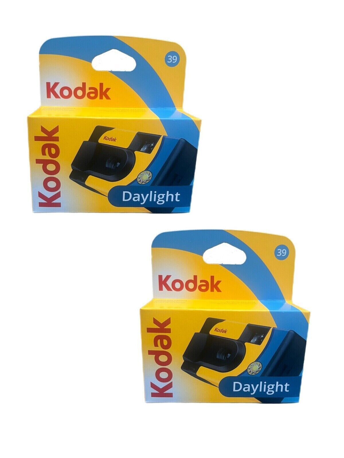 Kodak Daylight Single Use Camera - 39 exposures (2 camera pack)