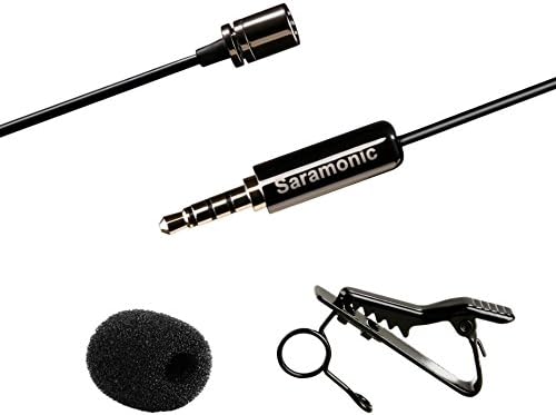 Saramonic SR-LMX1 Lavalier Microphone for Smartphones
