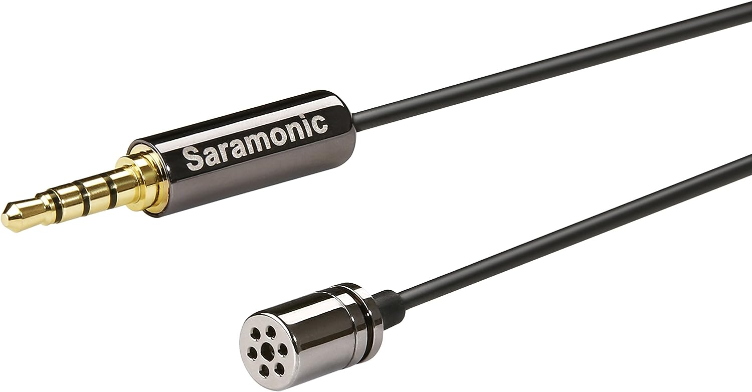 Saramonic SR-LMX1 Lavalier Microphone for Smartphones