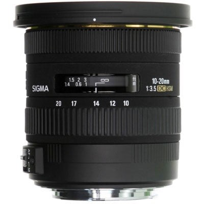 Product Image of Clearance Sigma 10-20mm f3.5 EX DC HSM Lens - Canon fit