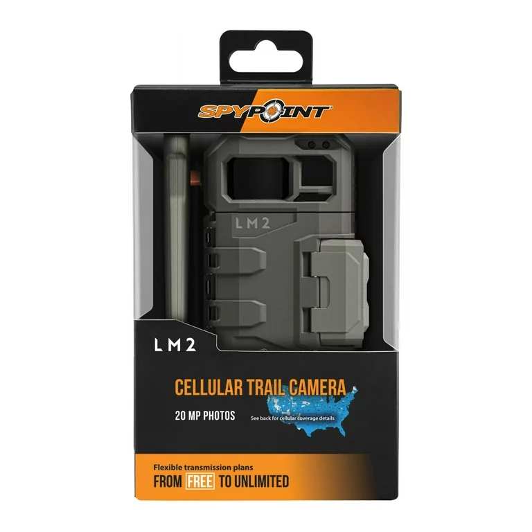 SpyPoint LM2 Cellular SMS Trail Nature Camera