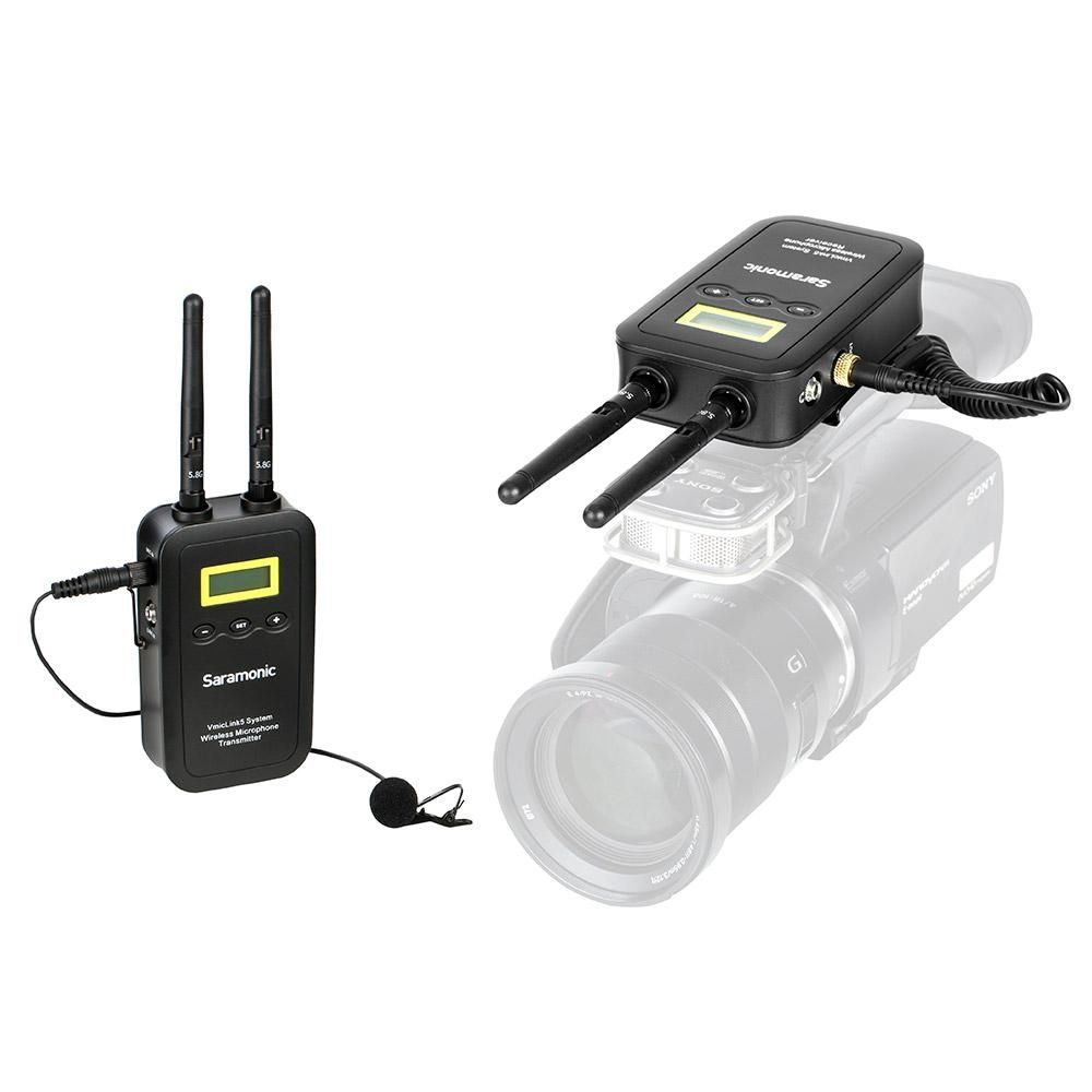 Saramonic VmicLink5 Wireless Lavalier 5.8GHz Microphone