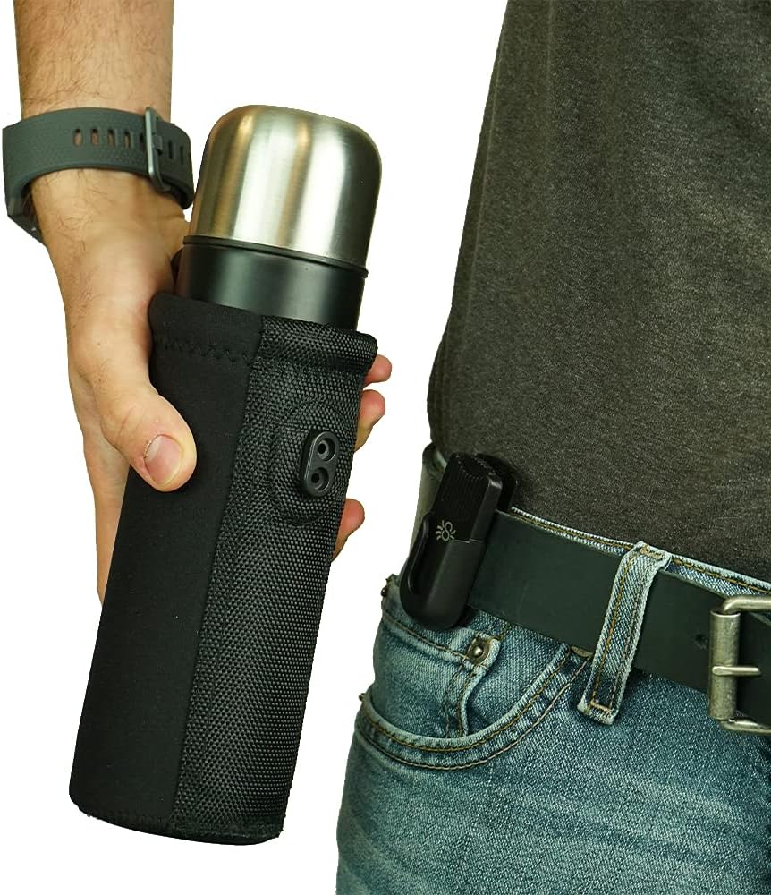 Spider Monkey Water Bottle Holder + Base Clip