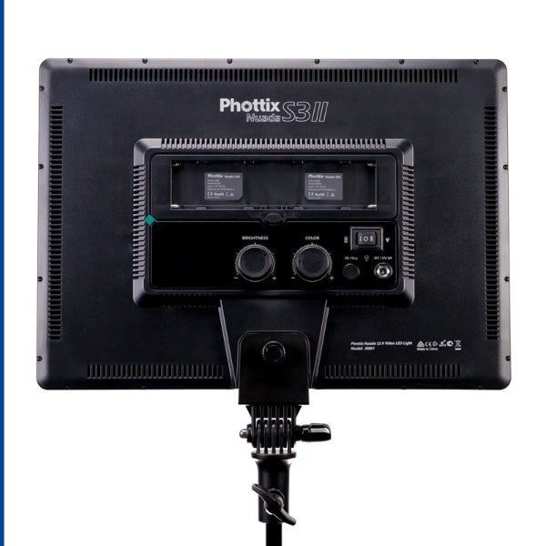 Phottix Nuada S3 II Bi-Colour Video LED Twin Kit with Remote