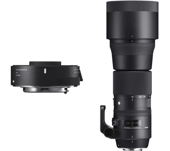Sigma 150-600mm Contemporary Lens with TC-1401 Converter Kit
