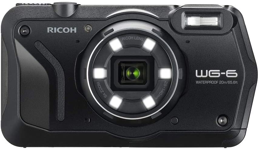 Product Image of Ricoh WG-6 Digital Waterproof Compact Camera - Black