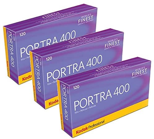 x Kodak Portra 400 120 Roll Film Professional (5 Pack)