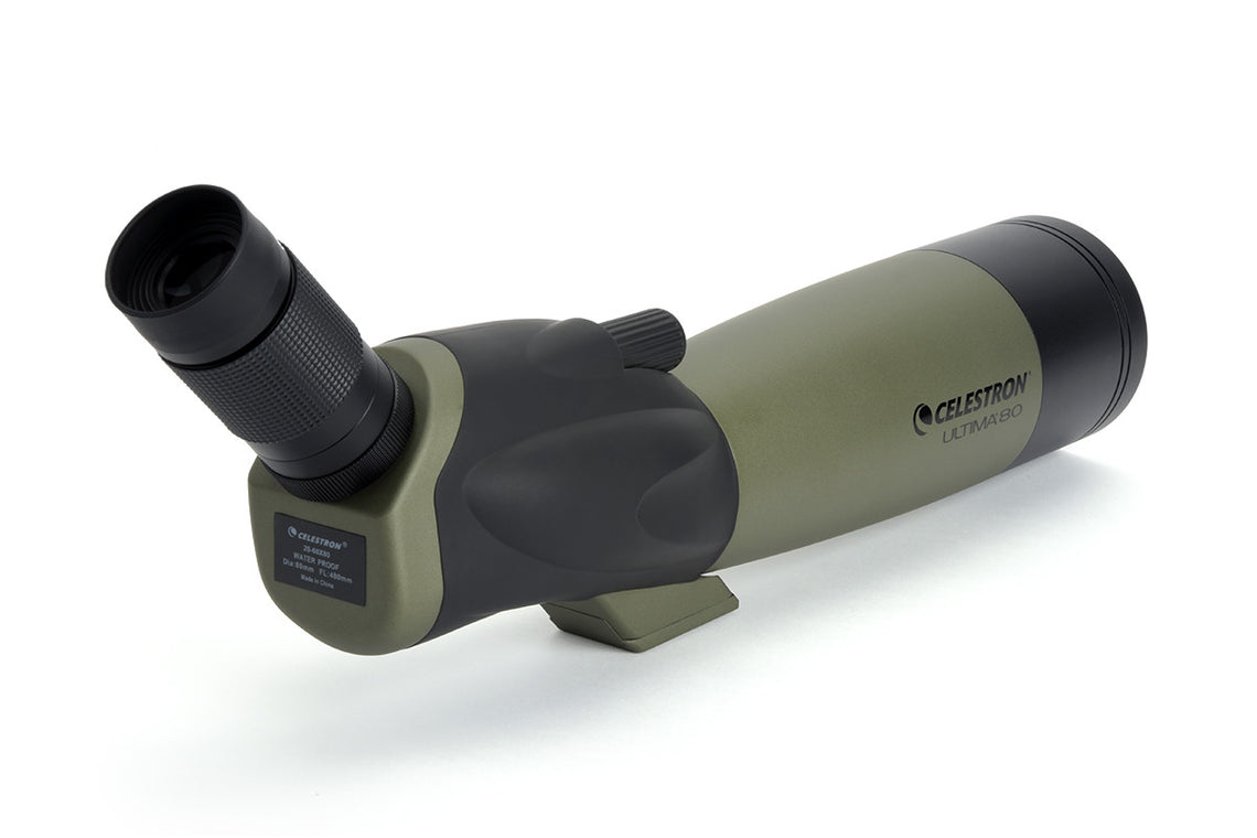 Celestron Ultima Refractor 20-60X80mm angled spotting scope