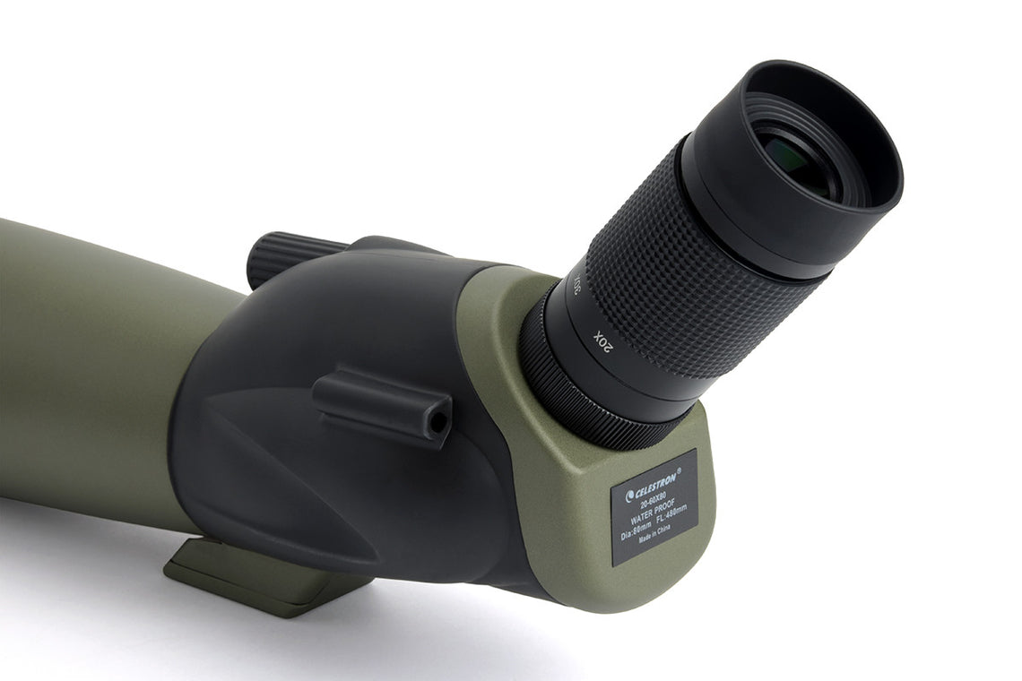 Celestron Ultima Refractor 20-60X80mm angled spotting scope