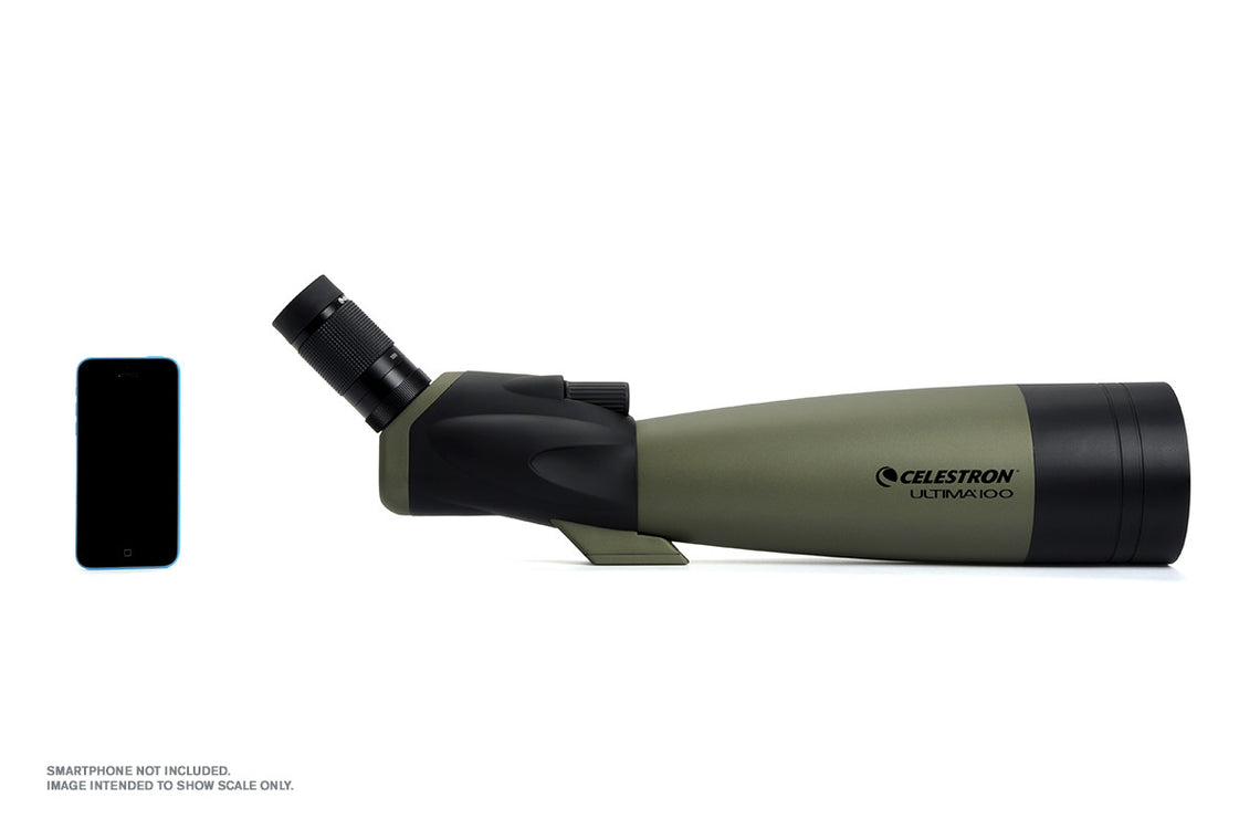 Celestron Ultima Refractor 22-66x100mm Angled Spotting Scope