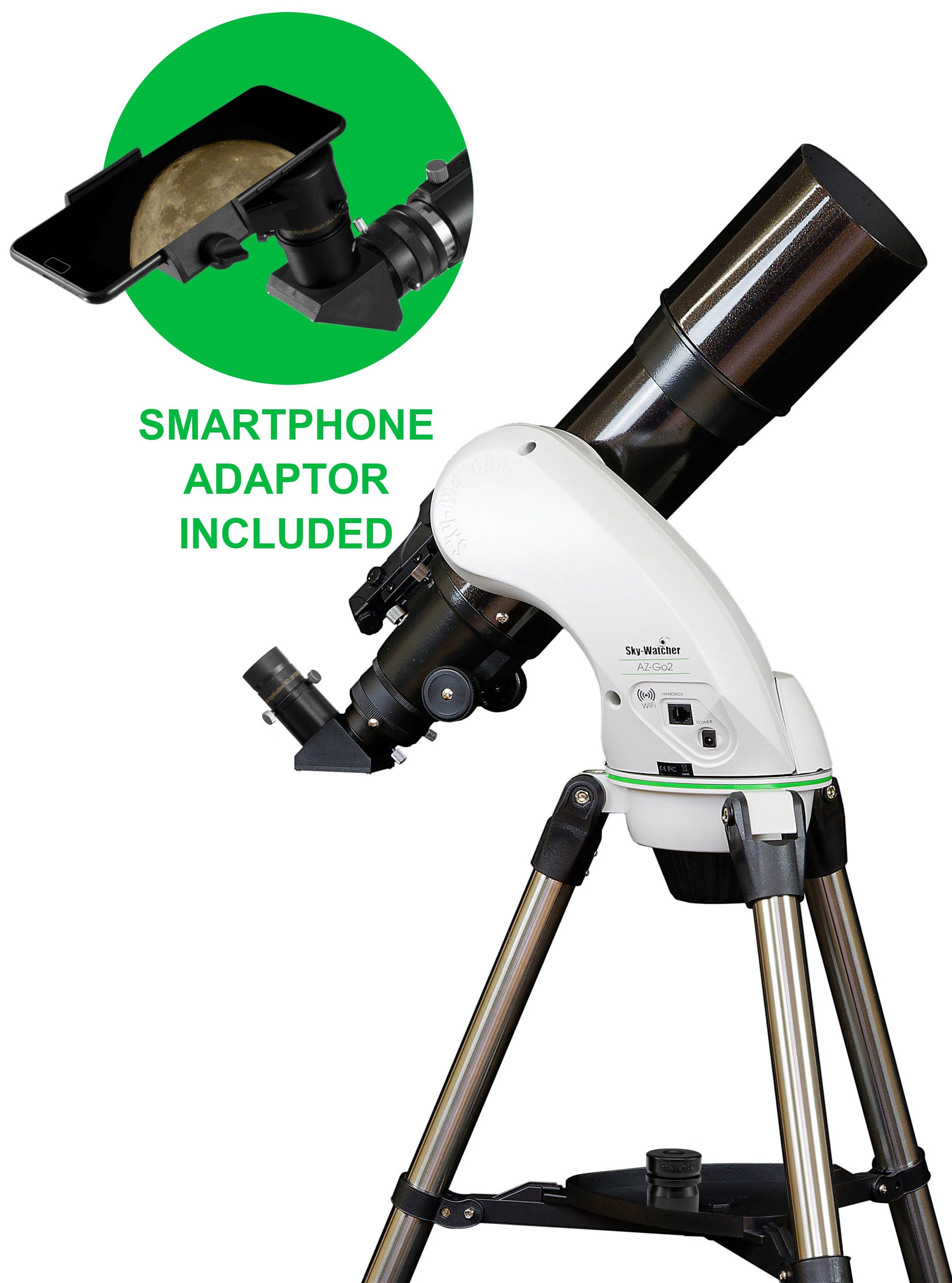 Sky Watcher Startravel -102 AZ-Go2 Wi-Fi Refractor Telescope 10191