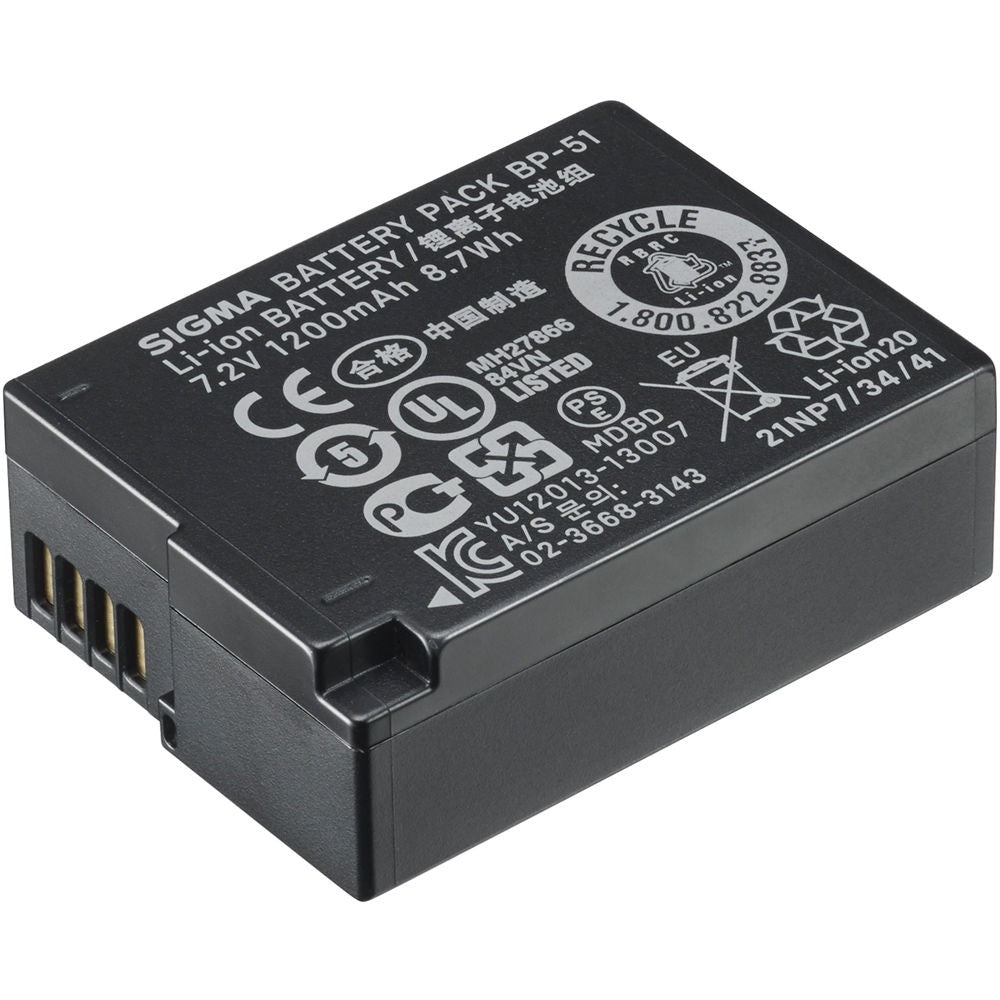 Product Image of Sigma BP-51 Li-ion 1200mAh Battery