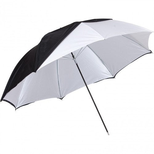 Product Image of Westcott White Satin Umbrella with Removable Black Cover (45")