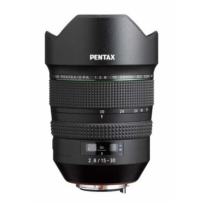 Pentax 15-30mm F2.8 D HD FA ED SDM WR Lens With Case