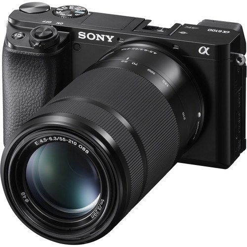 Sony a6100 Mirrorless Digital Camera with 16-50mm and 55-210mm Lenses
