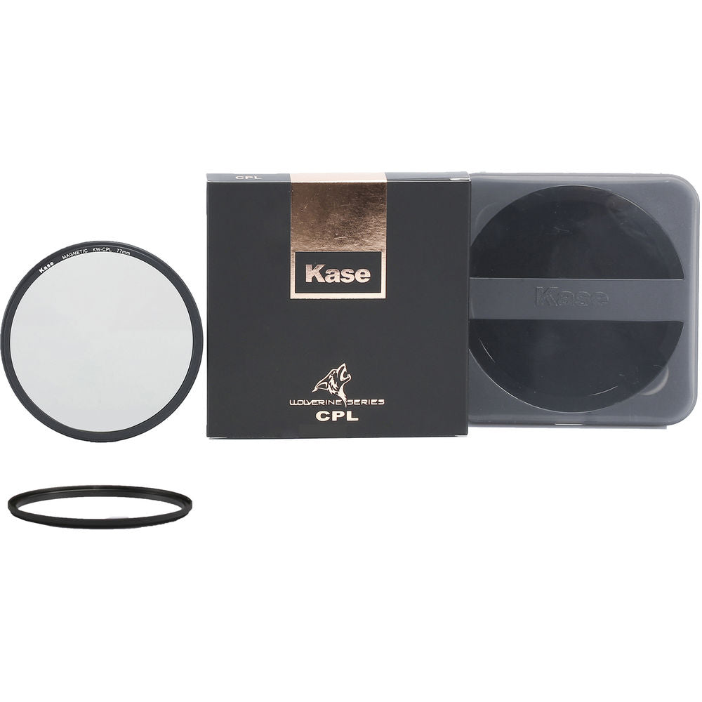 Kase Wolverine Magnetic CPL & Adaptor Ring 77mm